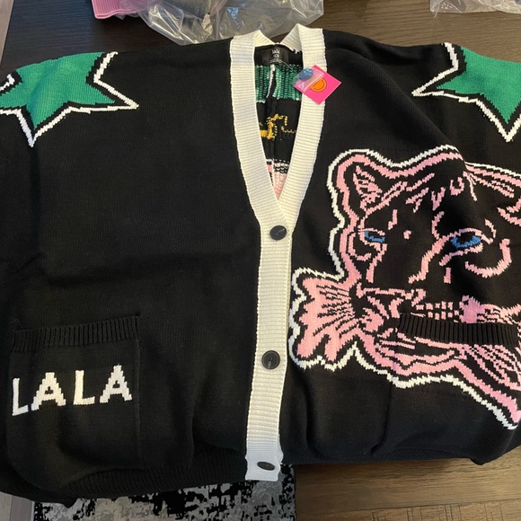 Dressed in Lala Mother is Mothering Oversized Cardigan NWT - Picture 4 of 6